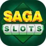 Saga Slots APK logo - Signup bonus ₹30 to ₹60